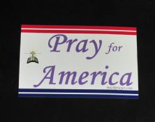 NCP-Pray for America Decal